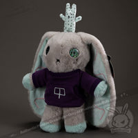 Load image into Gallery viewer, Plushie Dreadfuls - Schizophrenia Rabbit Ii Plush Stuffed Animal Plush
