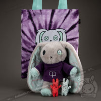 Load image into Gallery viewer, Plushie Dreadfuls - Schizophrenia Rabbit Ii Plush Stuffed Animal Plush
