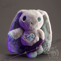 Load image into Gallery viewer, Plushie Dreadfuls - Schizophrenia Rabbit Ii Plush Stuffed Animal Plush
