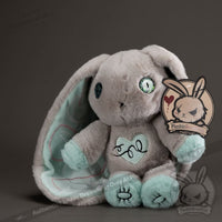 Load image into Gallery viewer, Plushie Dreadfuls - Schizophrenia Rabbit Ii Plush Stuffed Animal Plush
