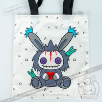 Load image into Gallery viewer, Plushie Dreadfuls - Schizophrenia Rabbit - Plush Stuffed Animal - Mysterious
