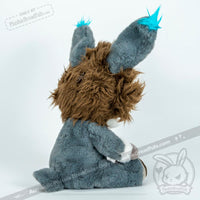 Load image into Gallery viewer, Plushie Dreadfuls - Schizophrenia Rabbit - Plush Stuffed Animal - Mysterious
