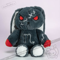 Load image into Gallery viewer, Plushie Dreadfuls - Scorpio Rabbit - Mysterious
