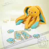 Load image into Gallery viewer, Plushie Dreadfuls - Sensory Processing Disorder Jellyfish Rabbit - Mysterious

