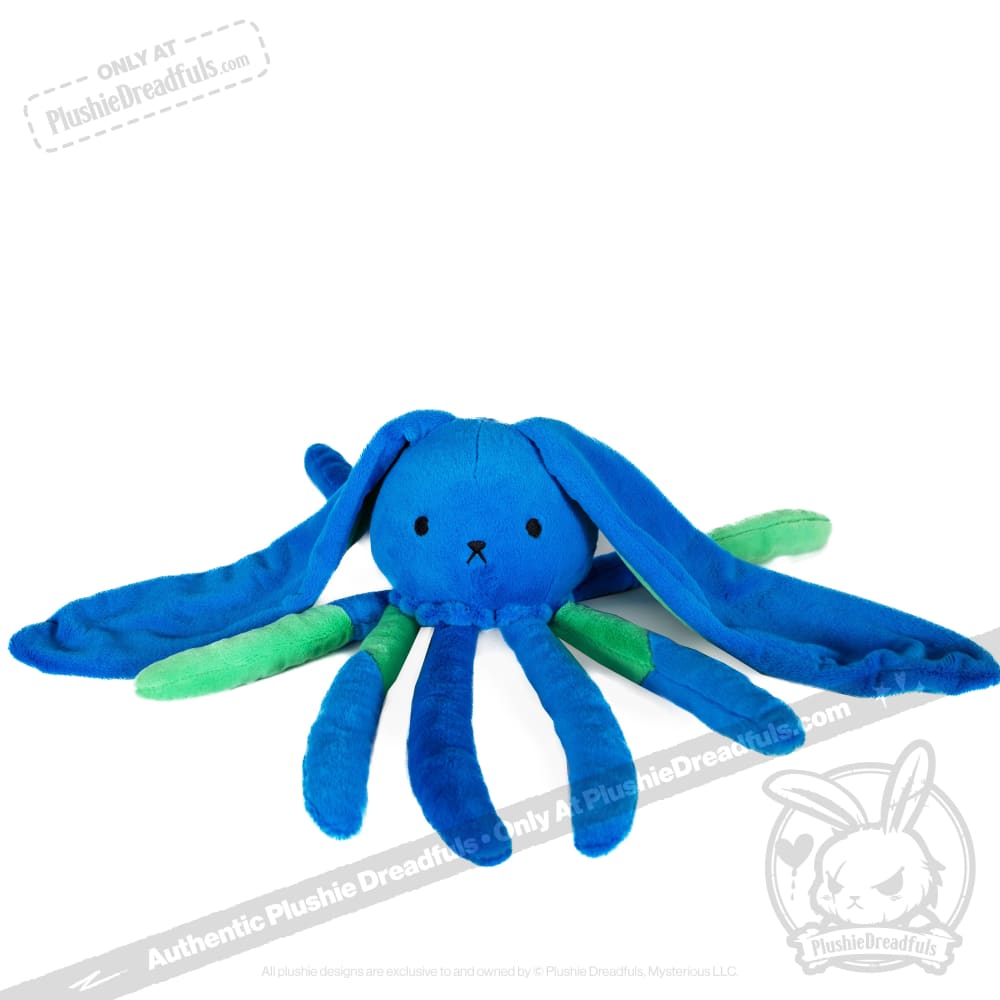 Plushie Dreadfuls - Sensory Processing Disorder Jellyfish Rabbit Plush Stuffed Animal Blue