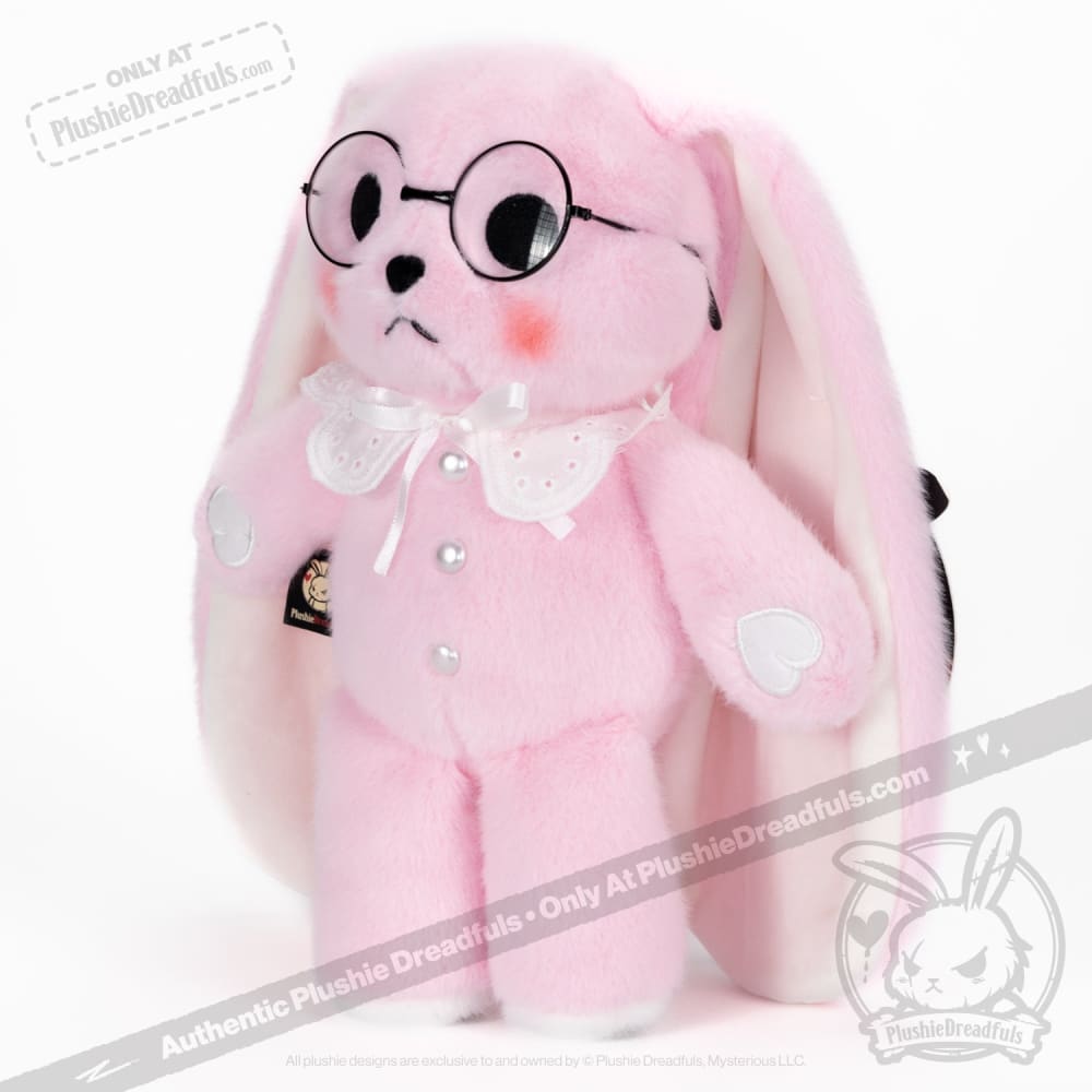 Plushie Dreadfuls - Shy Rabbit Pink Edition Plush Stuffed Animal Plush