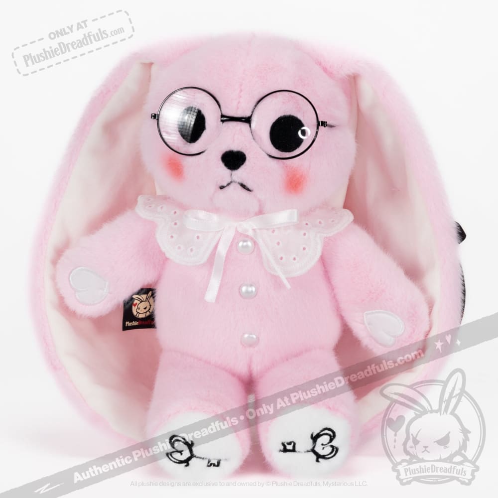 Plushie Dreadfuls - Shy Rabbit Pink Edition Plush Stuffed Animal Plush