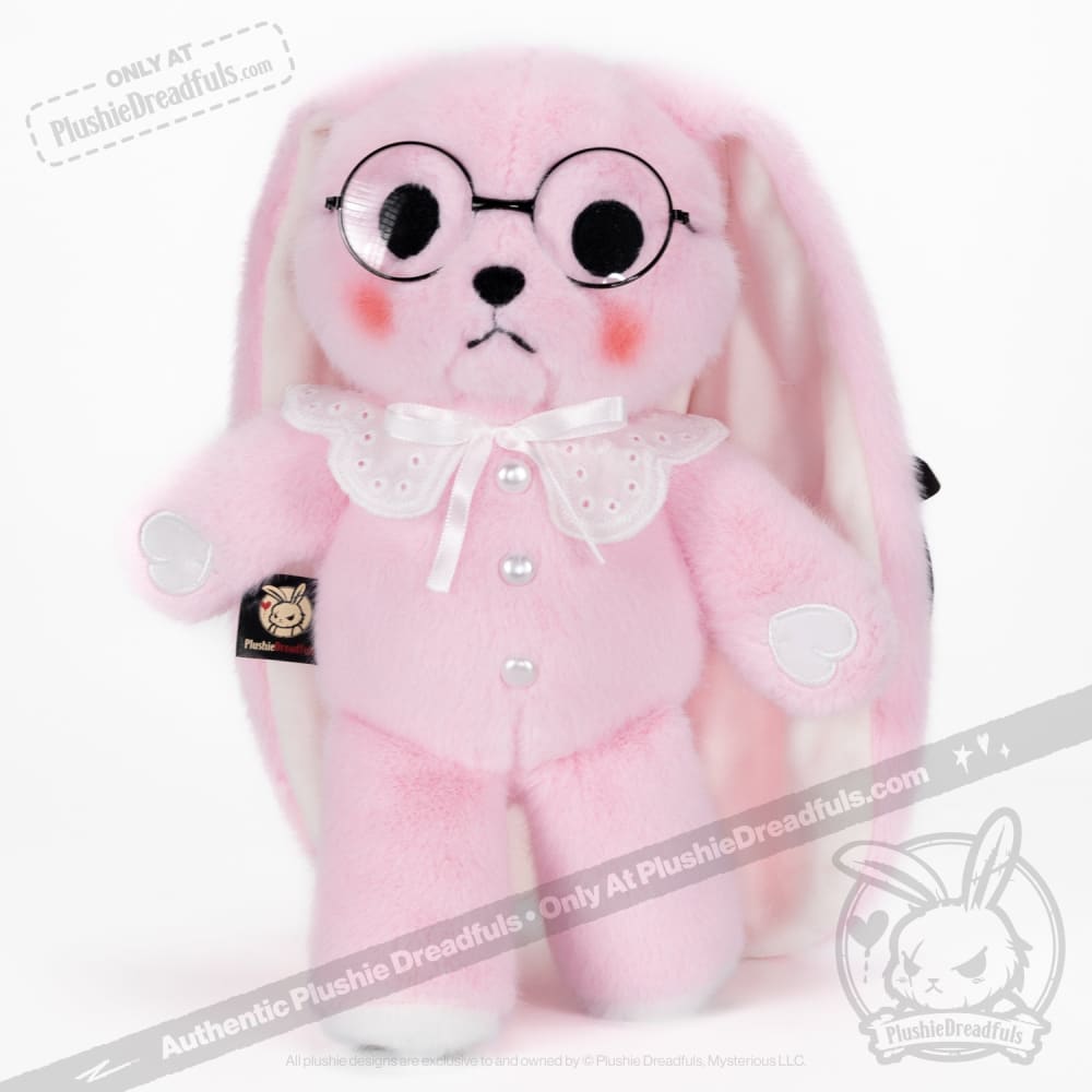 Plushie Dreadfuls - Shy Rabbit Pink Edition Plush Stuffed Animal Plush