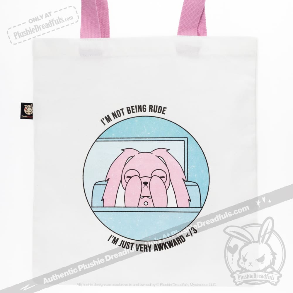 Plushie Dreadfuls - Shy Rabbit Pink Edition Plush Stuffed Animal Plush