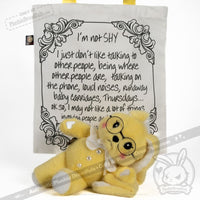 Load image into Gallery viewer, Plushie Dreadfuls - Shy Rabbit Plush Stuffed Animal Plush
