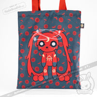 Load image into Gallery viewer, Plushie Dreadfuls - Sickle Cell Anemia Rabbit Plush Stuffed Animal Plush
