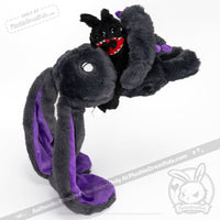 Load image into Gallery viewer, Plushie Dreadfuls - Sleep Paralysis Rabbit - Plush Stuffed Animal - Mysterious
