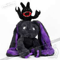 Load image into Gallery viewer, Plushie Dreadfuls - Sleep Paralysis Rabbit - Plush Stuffed Animal - Mysterious
