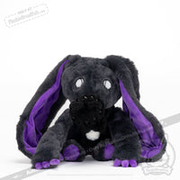Load image into Gallery viewer, Plushie Dreadfuls - Sleep Paralysis Rabbit - Plush Stuffed Animal - Mysterious
