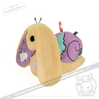 Load image into Gallery viewer, Plushie Dreadfuls -  Snailful Snails Homer - Plush Stuffed Animal - Mysterious
