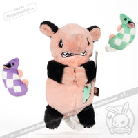 Load image into Gallery viewer, Plushie Dreadfuls -Social Phobia Opossum - Plush Stuffed Animal Plush
