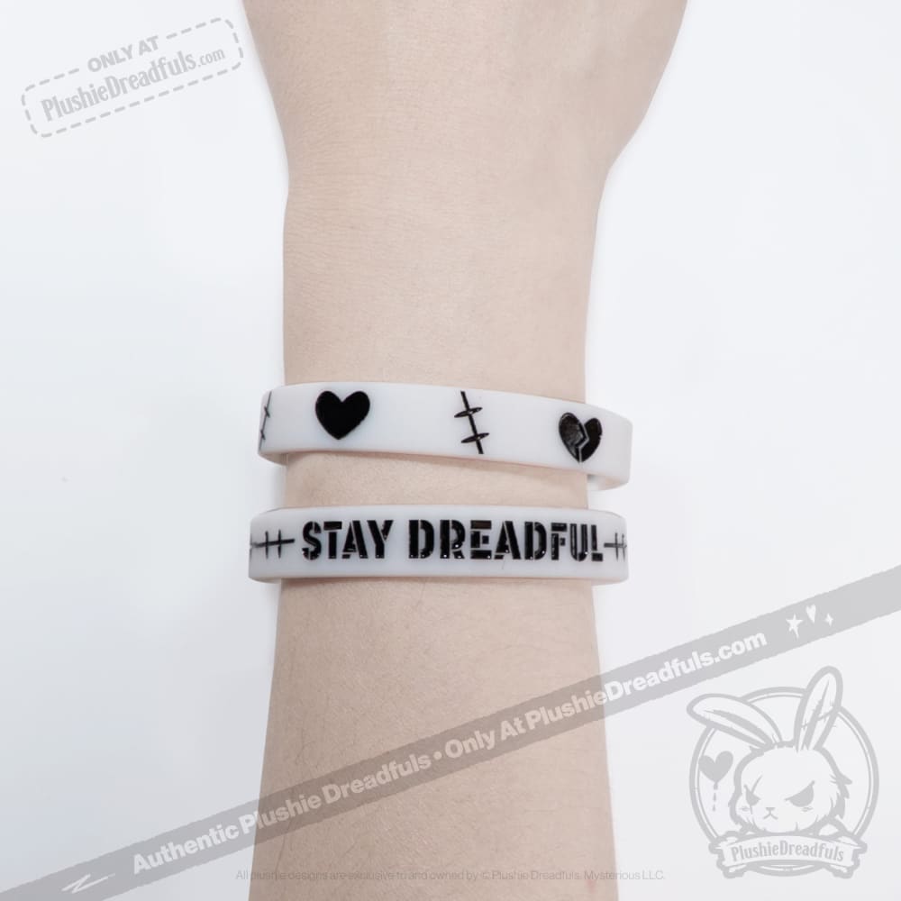 Plushie Dreadfuls - Stay Dreadful Glow in the Dark Bracelet Set Bracelet