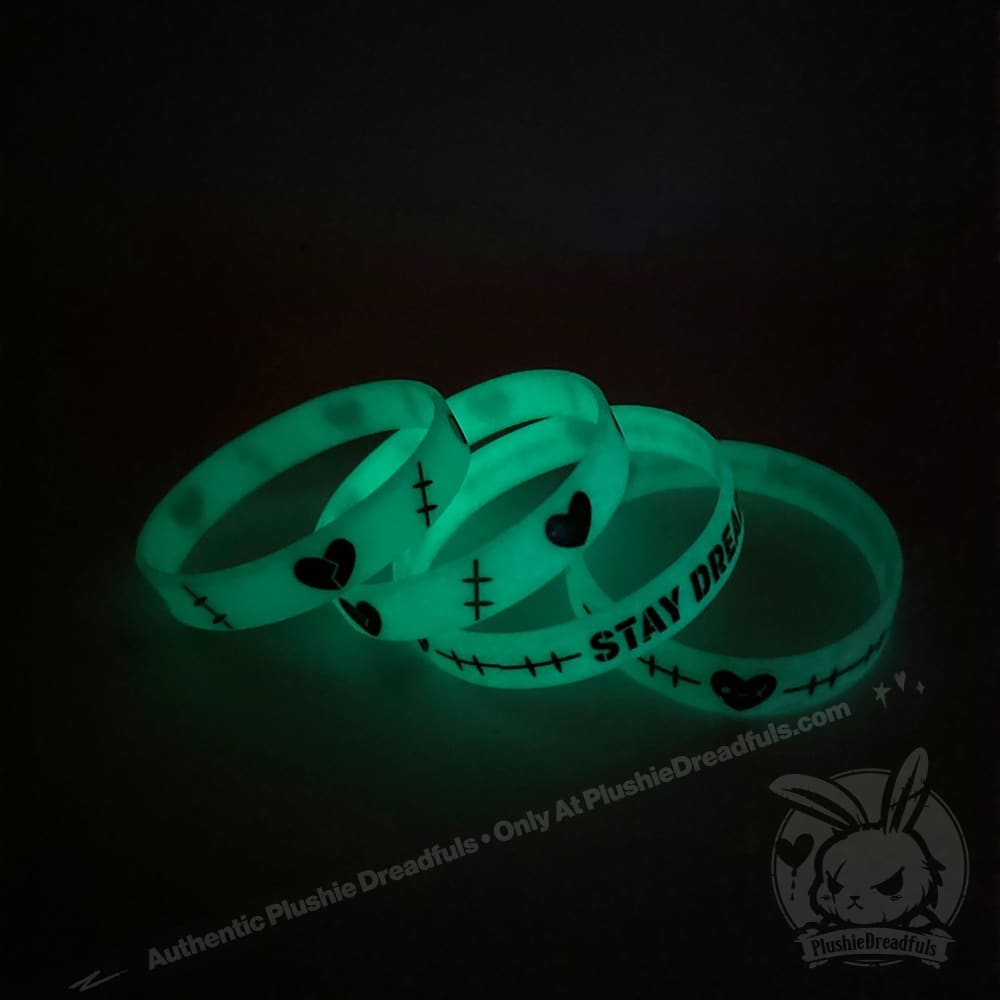 Plushie Dreadfuls - Stay Dreadful Glow in the Dark Bracelet Set Bracelet