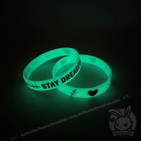 Load image into Gallery viewer, Plushie Dreadfuls - Stay Dreadful Glow in the Dark Bracelet Set Bracelet
