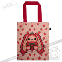 Load image into Gallery viewer, Plushie Dreadfuls - Strawbunny Rabbit - Plush Stuffed Animal toy
