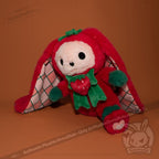 Plushie Dreadfuls - Strawbunny Rabbit - Plush Stuffed Animal toy