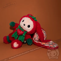 Load image into Gallery viewer, Plushie Dreadfuls - Strawbunny Rabbit - Plush Stuffed Animal toy
