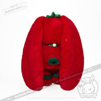 Load image into Gallery viewer, Plushie Dreadfuls - Strawbunny Rabbit - Plush Stuffed Animal toy
