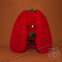 Load image into Gallery viewer, Plushie Dreadfuls - Strawbunny Rabbit - Plush Stuffed Animal toy
