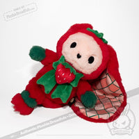 Load image into Gallery viewer, Plushie Dreadfuls - Strawbunny Rabbit - Plush Stuffed Animal toy
