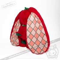 Load image into Gallery viewer, Plushie Dreadfuls - Strawbunny Rabbit - Plush Stuffed Animal toy
