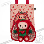 Plushie Dreadfuls - Strawbunny Rabbit - Plush Stuffed Animal toy