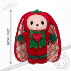 Plushie Dreadfuls - Strawbunny Rabbit - Plush Stuffed Animal toy
