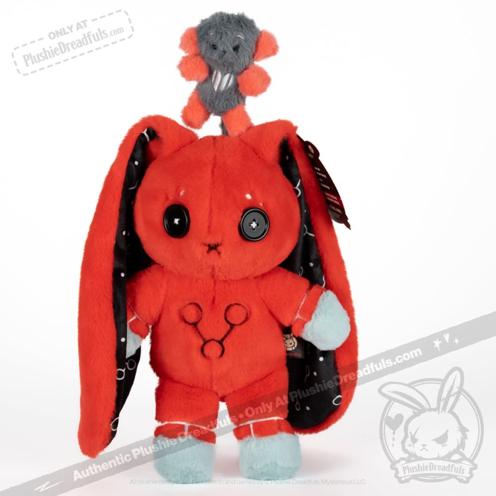 Plushie Dreadfuls - Substance Use Disorder Bunny Plush Stuffed Animal Plush