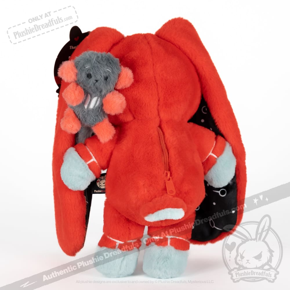 Plushie Dreadfuls - Substance Use Disorder Bunny Plush Stuffed Animal Plush