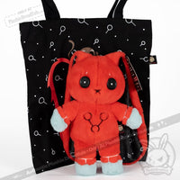 Load image into Gallery viewer, Plushie Dreadfuls - Substance Use Disorder Bunny Plush Stuffed Animal Plush
