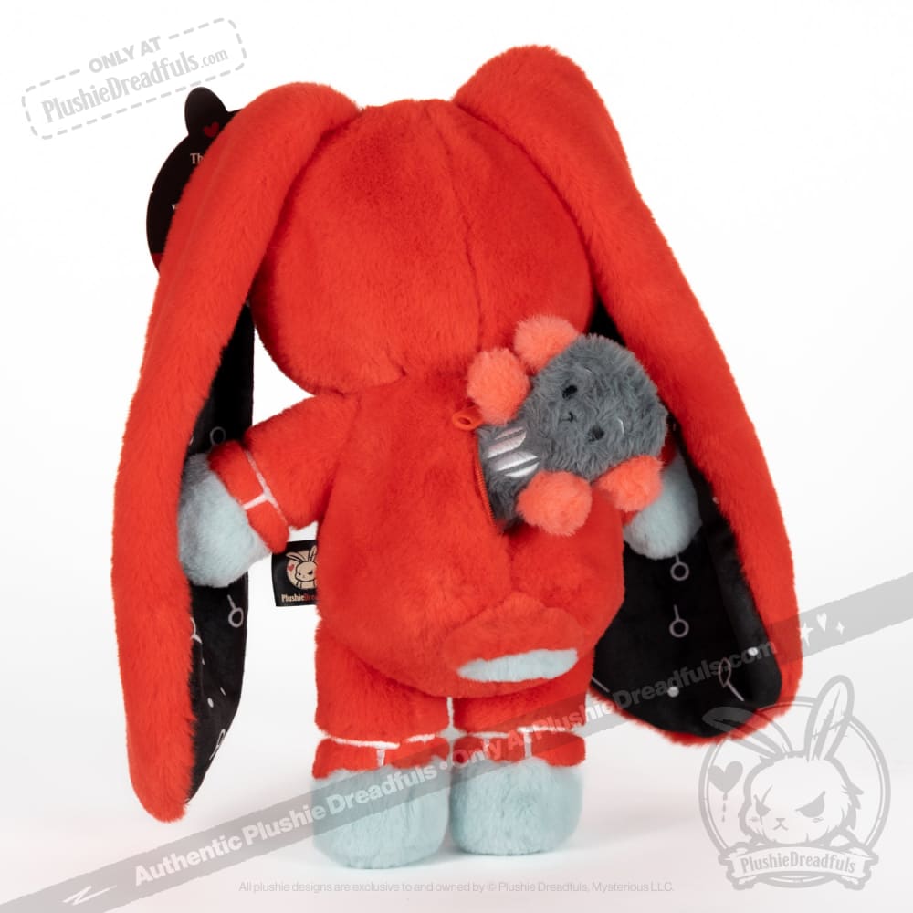 Plushie Dreadfuls - Substance Use Disorder Bunny Plush Stuffed Animal Plush