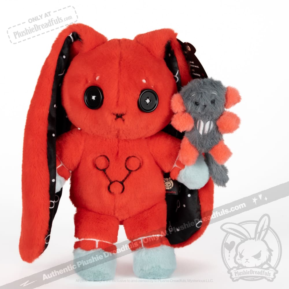 Plushie Dreadfuls - Substance Use Disorder Bunny Plush Stuffed Animal Plush