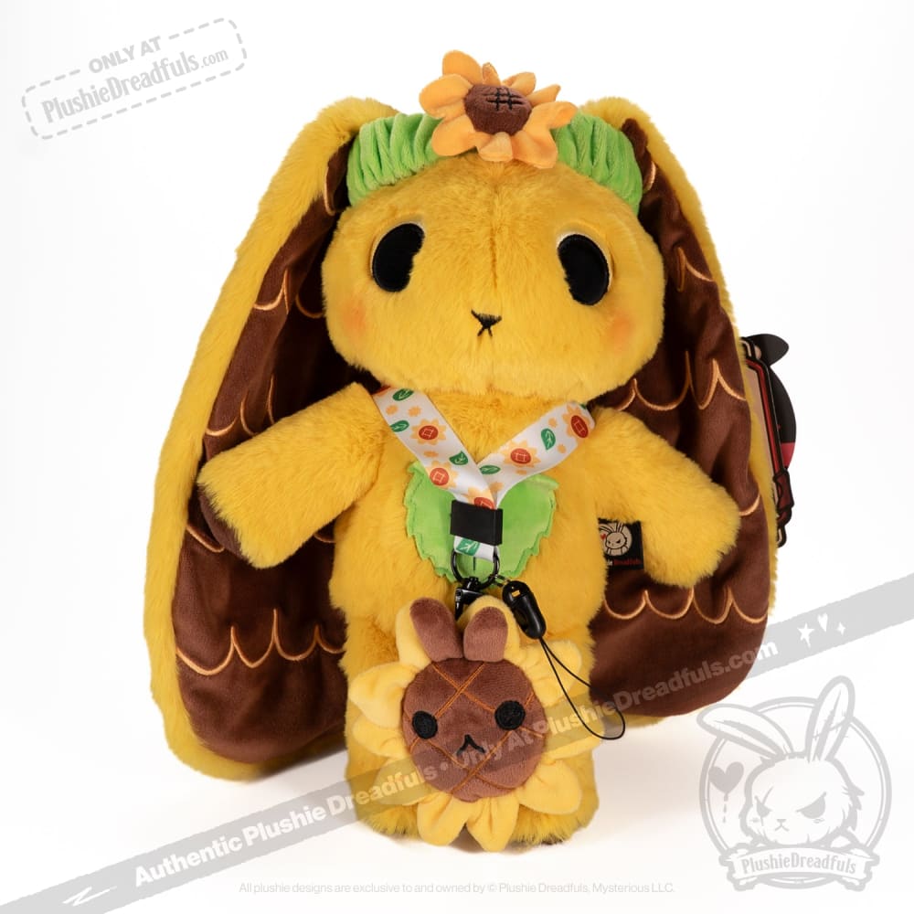 Plushie Dreadfuls Sunflower Bunny Lanyard Strap Lanyard