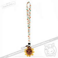 Load image into Gallery viewer, Plushie Dreadfuls Sunflower Bunny Lanyard Strap Lanyard
