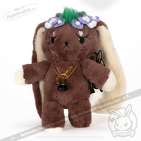 Load image into Gallery viewer, Plushie Dreadfuls - Taurus Rabbit Plush Stuffed Animal Plush
