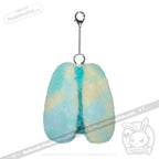 Plushie Dreadfuls -Teal Anxiety Rabbit Plush Keychain Accessory Keychain