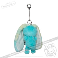 Load image into Gallery viewer, Plushie Dreadfuls -Teal Anxiety Rabbit Plush Keychain Accessory Keychain
