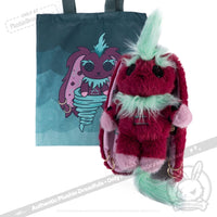 Load image into Gallery viewer, Plushie Dreadfuls - Tornado Rabbit - Plush Stuffed Animal toy
