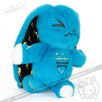 Load image into Gallery viewer, Plushie Dreadfuls - Tourettes Syndrome Rabbit Plush Stuffed Animal Plush
