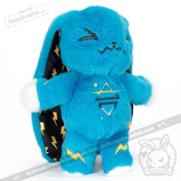 Load image into Gallery viewer, Plushie Dreadfuls - Tourettes Syndrome Rabbit Plush Stuffed Animal Plush
