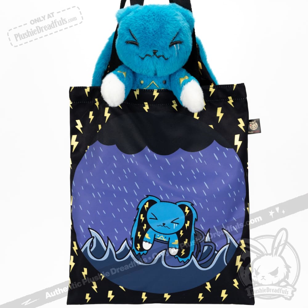 Plushie Dreadfuls - Tourettes Syndrome Rabbit Plush Stuffed Animal Plush