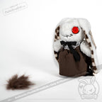 Plushie Dreadfuls - Trichotillomania Rabbit Plush Stuffed Animal Plush