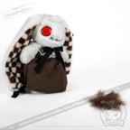 Plushie Dreadfuls - Trichotillomania Rabbit Plush Stuffed Animal Plush