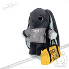 Plushie Dreadfuls - Trust Issues Bunny Grey Edition Plush Stuffed Animal Plush
