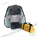 Plushie Dreadfuls - Trust Issues Bunny Grey Edition Plush Stuffed Animal Plush